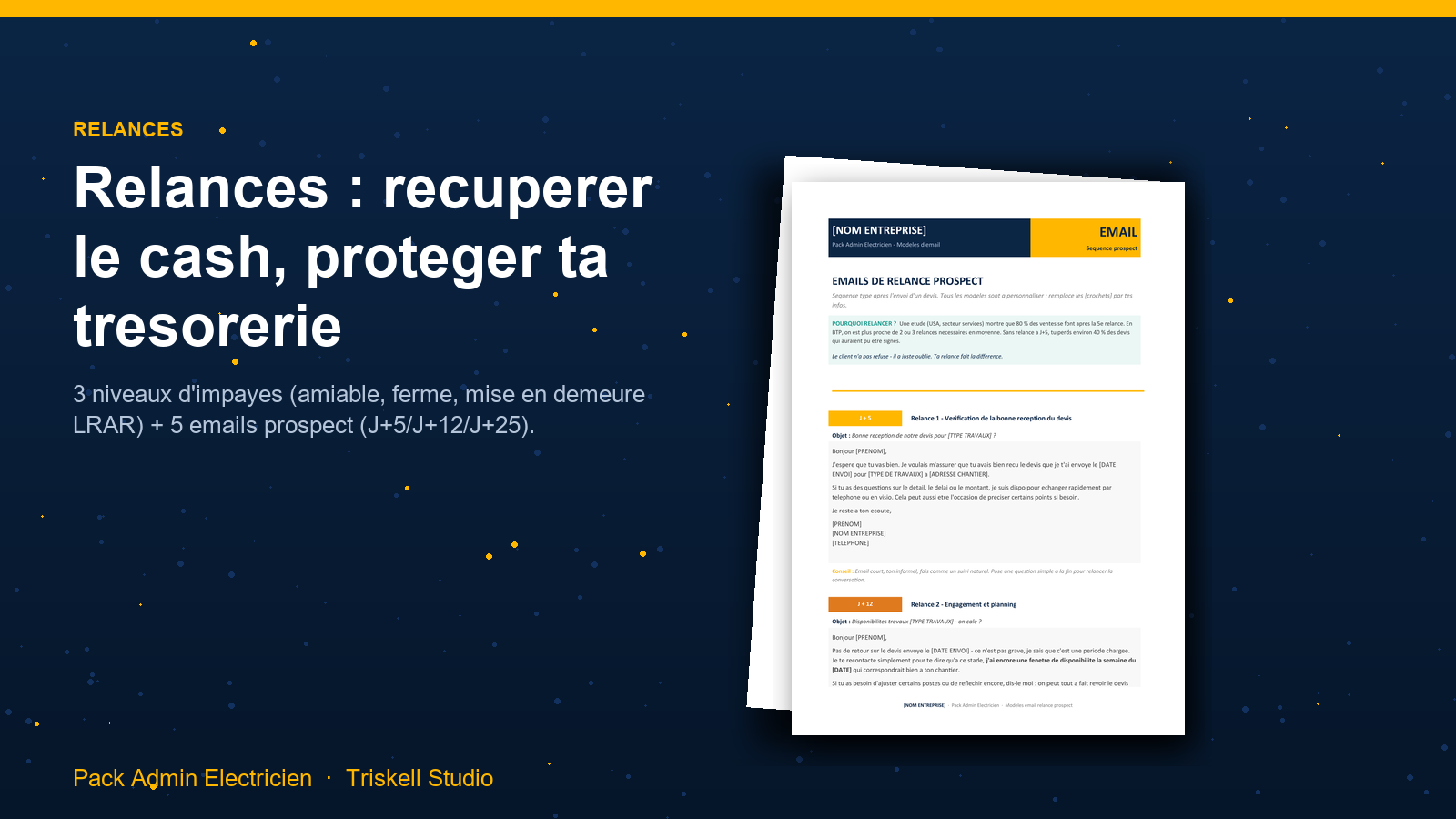 Relances impayés et emails prospect